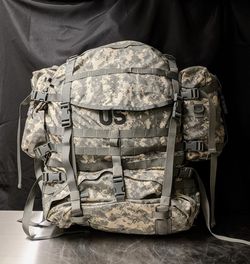 Authentic Heavy Duty Military Rucksack Backpack