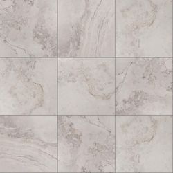 Marble floor tiles