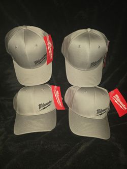 Milwaukee Fitted Baseball Caps – Lot of 4