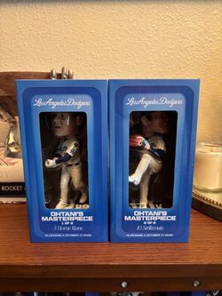 Ohtani’s Masterpiece 1/2 and 2/2 Bobbleheads