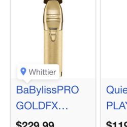 Babyliss Trimmer With Coco And Blue Fx Blade 🔥🔥