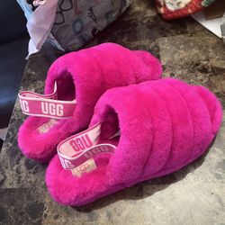 Ugg Slippers Pink Size 9