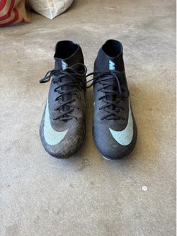 Airzoom Nike Soccor cleats black/blue