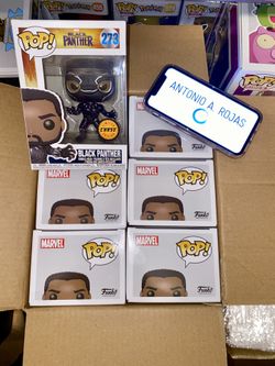 Funko Black Panther 5 Regular + 1 Chase