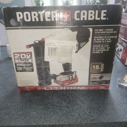 Porter-Cable 20v Max Lithium. 18 GA Brad Nail Gun