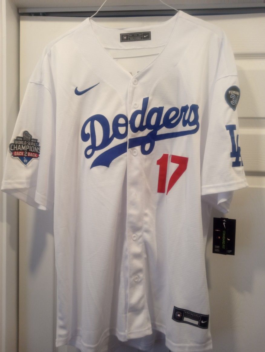 Ohtani 17 Back2Back Dodger Jerseys