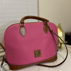 Hot Pink Dooney & Burke Satchel 