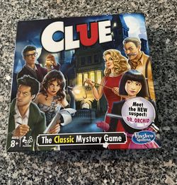 Brand New Clue Game