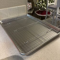 Aluminum/Stainless steel Baking Sheet And Rack