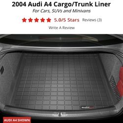 Weathertech Mats And Trunk Liner For Audi