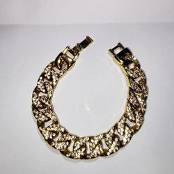 Gold Plated Diamond Bracelt 