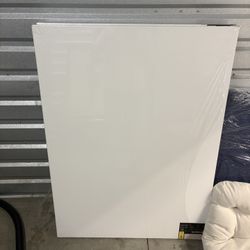 2 Blank Canvases 