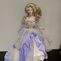 Franklin Mint Fairy Godmother Porcelain Doll 22"