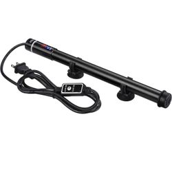 Yescom Aquarium Heater 400W Submersible Fish Tank Heater for 80 Gallon with Intelligent LCD Temperature Display Saltwater Freshwater