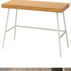 Ikea Bamboo Desk With Storage 