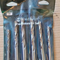 Woodriver Pen Makers Bit Set