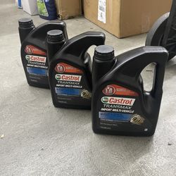 3 Pack, Castrol Transmax Import Multi-Vehicle Automatic Transmission Fluid, 1 Gallon
