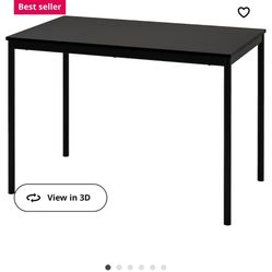 Brand New IKEA Black Dining Table 