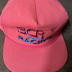 BOGO $5 Pink BCR Brown & Crews Racing Baseball Cap