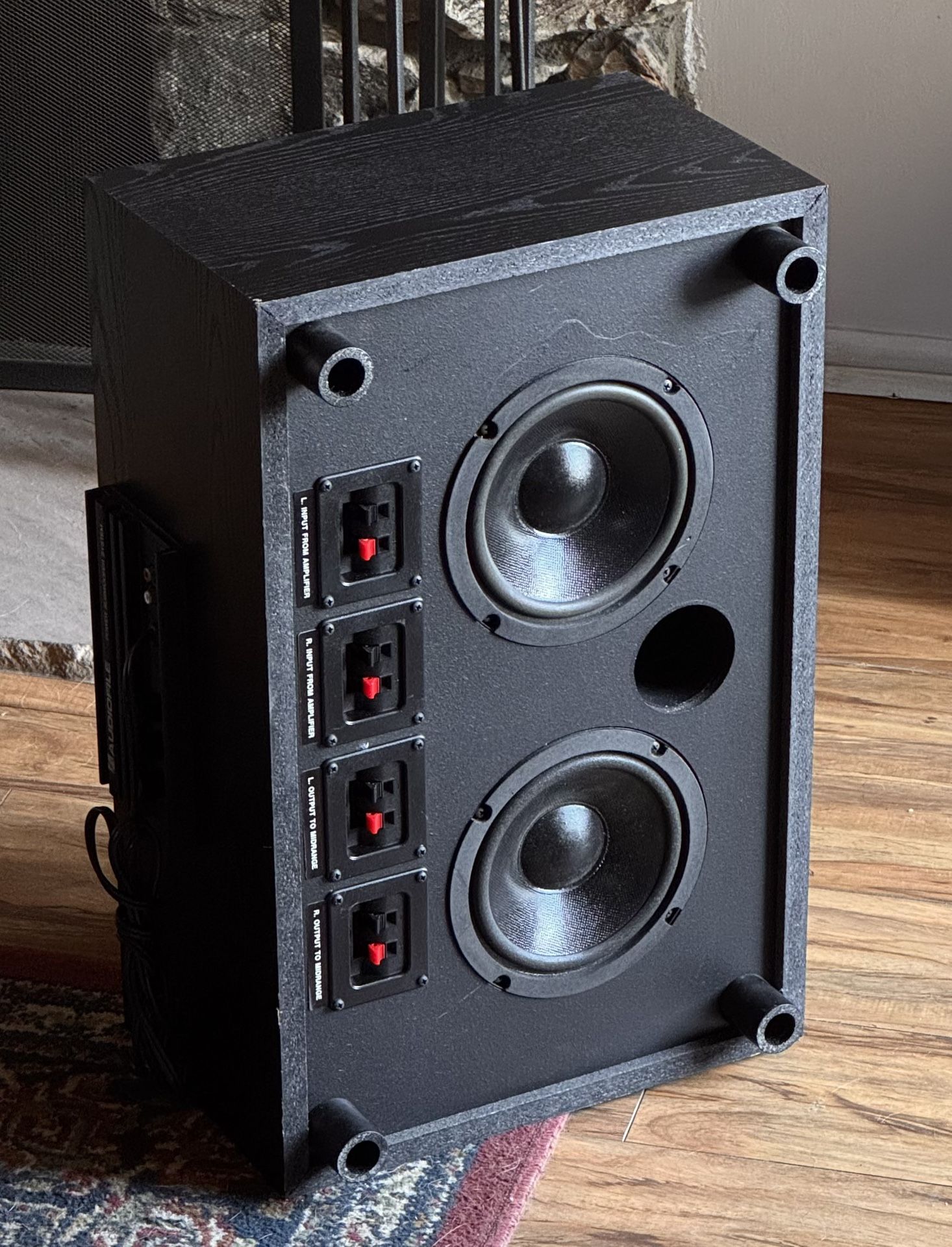 Audiofile Dual 6.5” Downfiring Powered Subwoofer