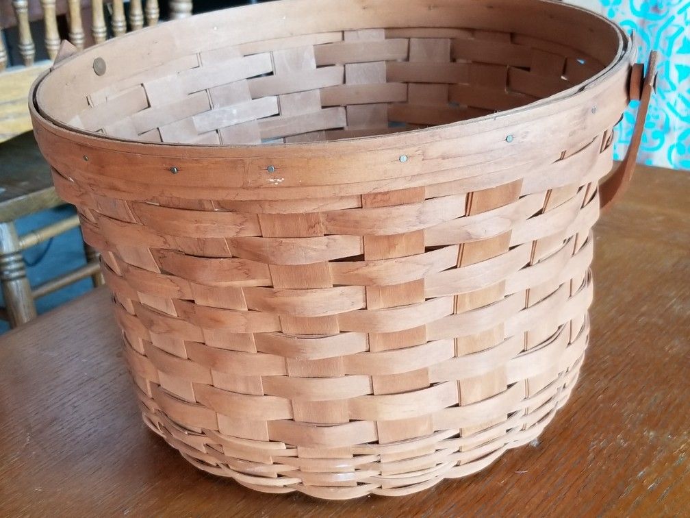 Longaberger woven basket