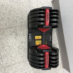 FitRx 52lb Adjustable Dumbbell Weight