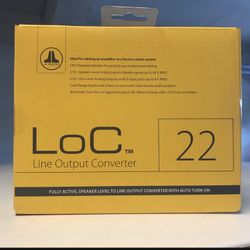 JL Audio Line Output Converter Loc-22 Brand New In Box