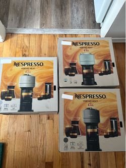 $100 for all 3 Nespresso machines (BRAND NEW)