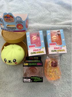 Squishy stress toys and dumpling