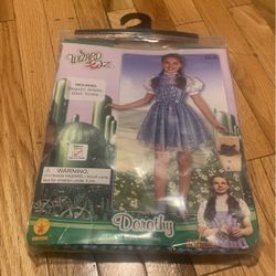 New Wizard of OZ Dorothy size 4-6
