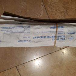 Medline Sleeved suction catheter kit - total of 7