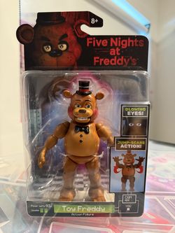 Jazwares Five Nights at Freddy’s FNAF TOY FREDDY 5" Action Figure BRAND NEW
