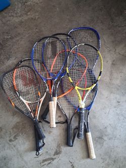 Tennis rackets and more