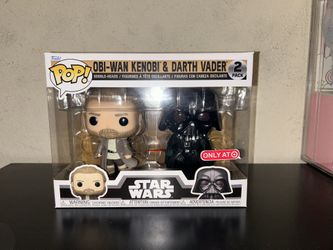 FUNKO POP: OBI MAN & DARTH (ONLY TARGET)