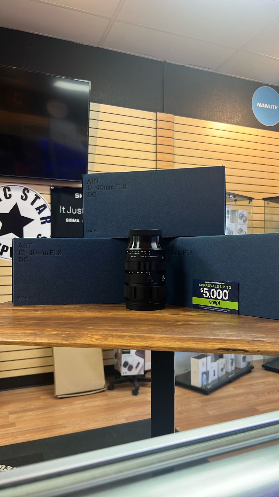Sigma 17-40mm F1.8 For Sony E