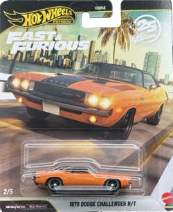 Hot Wheels Premium 2026 HW 25 Years Fast & Furious 2/5 1970 Dodge Challenger R/T