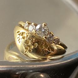 Engagement Ring Wedding Band 
