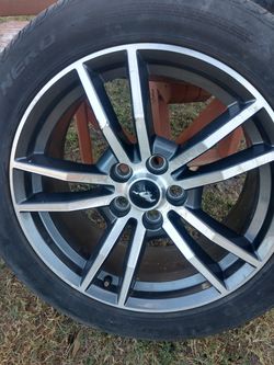 2017 Ford Mustang GT Original Tires and Rims