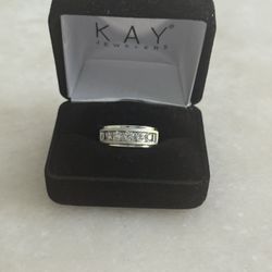 2KT Diamond Wedding Ring - Men’s