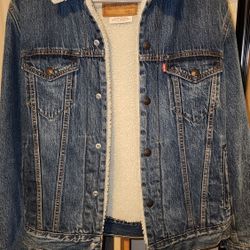 Mens Levis Sherpa Jacket (Small)