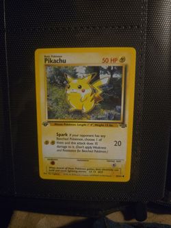 Pikachu jungle 1st edition