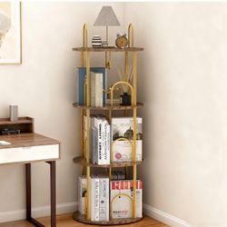 K-1）3 Tier Rotating Bookshelf,