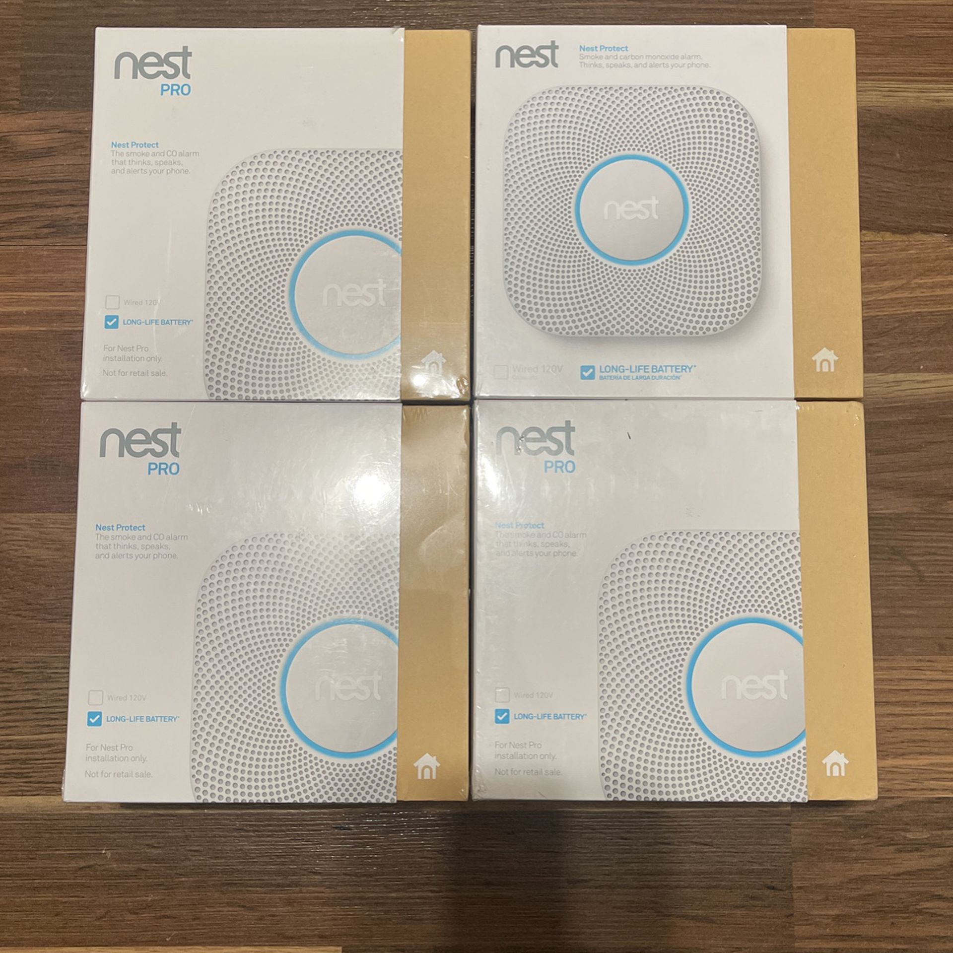 5 Nest Pro Smoke And Co Alarm Battery
