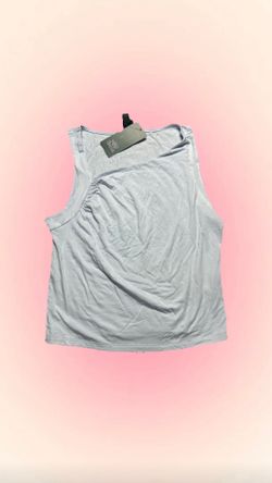 White basic tee