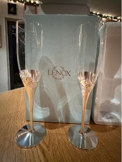 Lenox Champaign Wedding Glasses