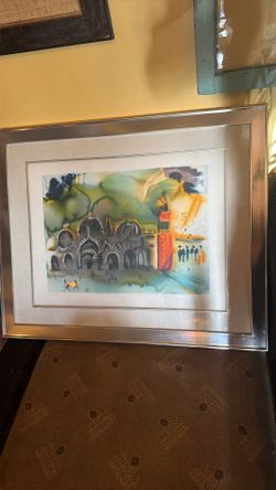 Signed And Numbered HOmage To Venice