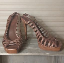 Aldo Size 9 Open Toe Heels