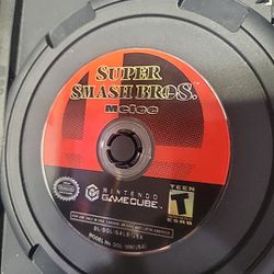 Super Smash Bros Melee Nintendo GameCube 2001)*DISC ONLY*In Vtg Blockbuster Case