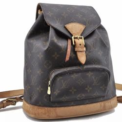 Authentic Louis Vuitton Monogram Montsouris MM Backpack