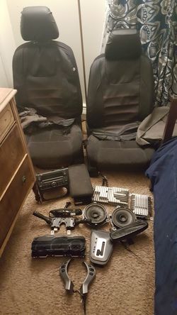 all front pieces and all seat pannel